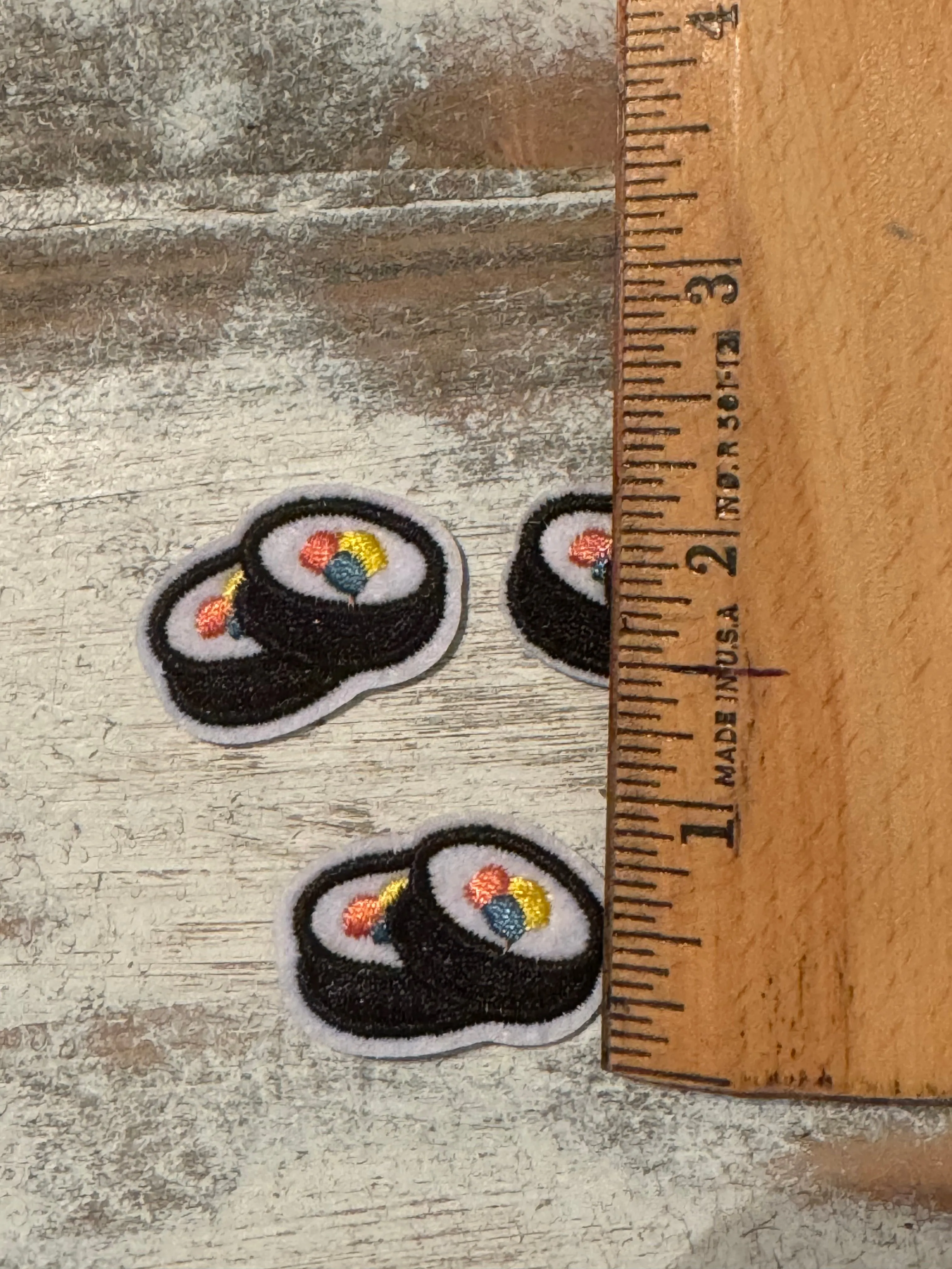 Sushi Iron On Patch