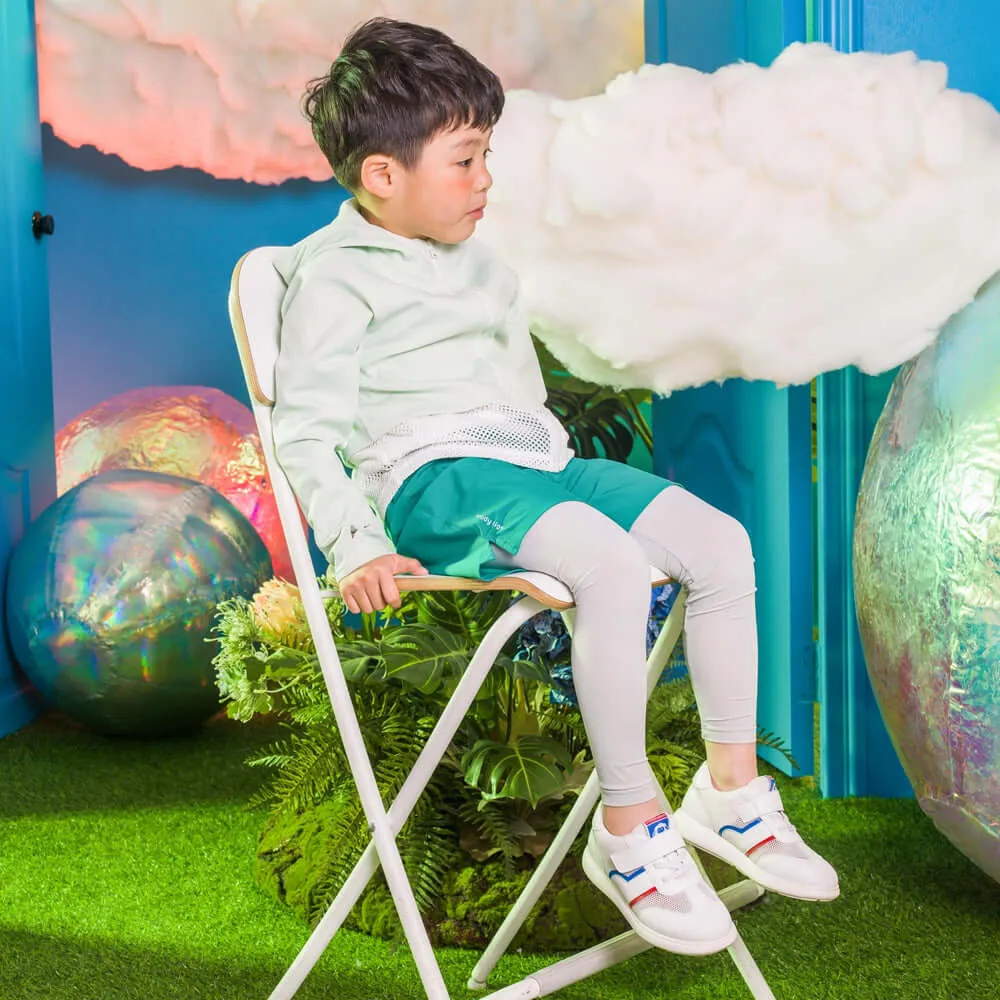 Sweet Day Lightweight Kids White Sneakers