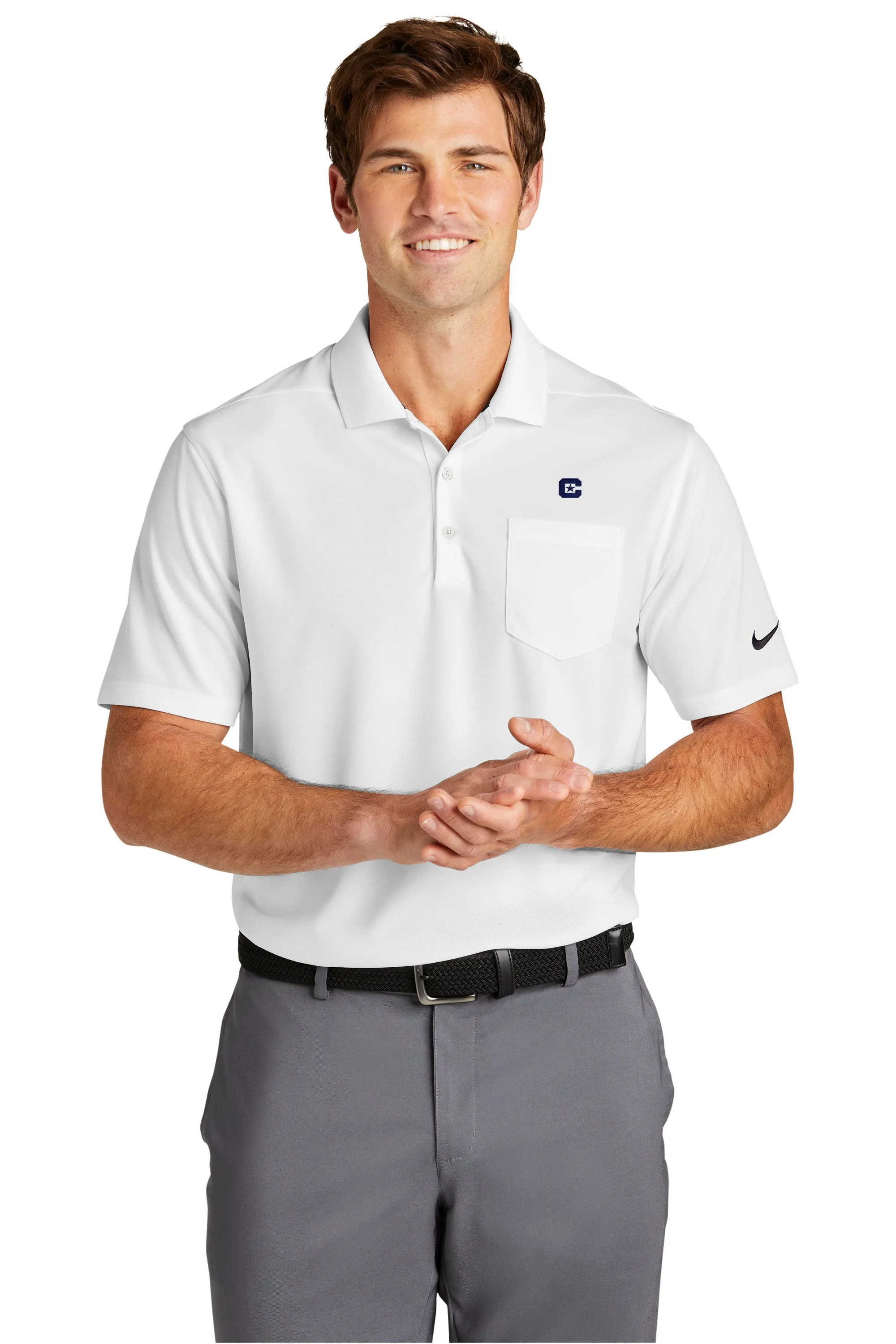 The Citadel C Nike Dri-FIT Micro Pique 2.0 Pocket Polo