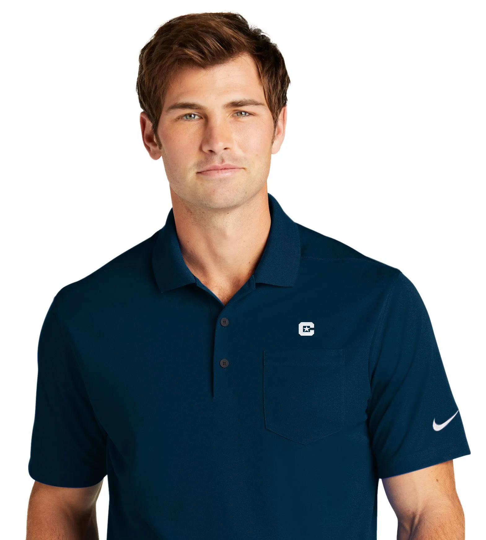 The Citadel C Nike Dri-FIT Micro Pique 2.0 Pocket Polo