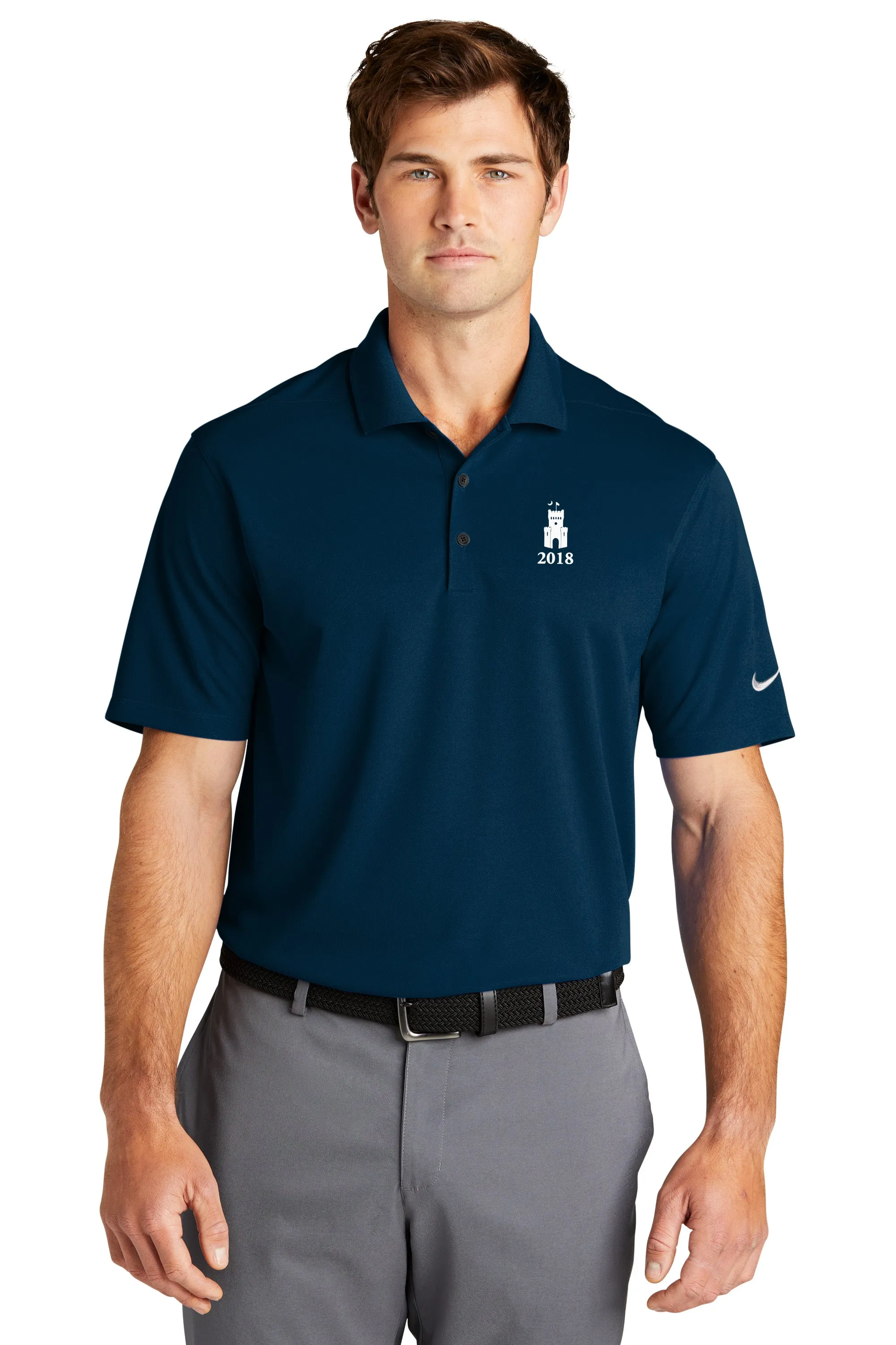 The Citadel, Class Of 2018, Barracks, Nike Dri-FIT Micro Pique 2.0 Polo