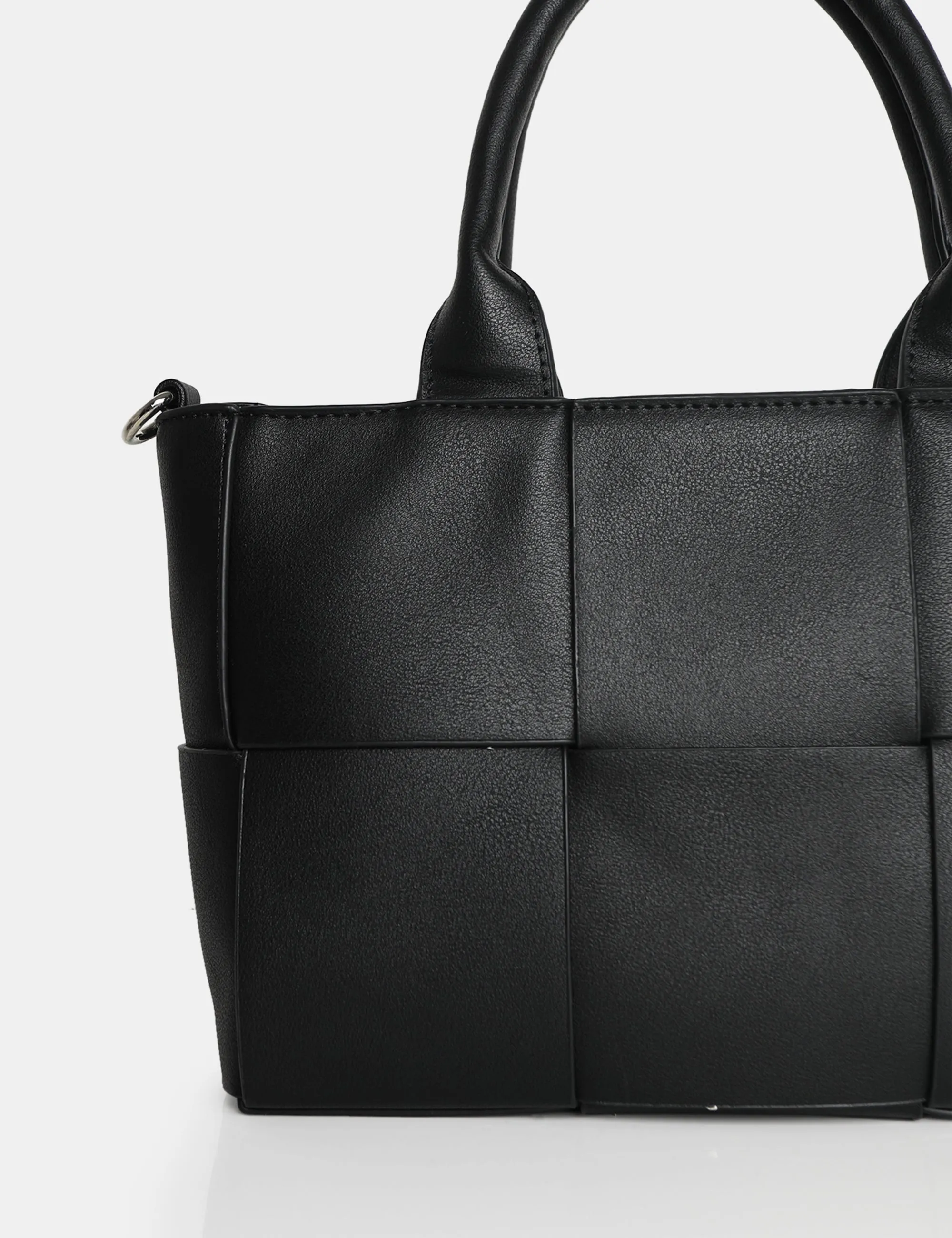 The Rumi Black Small Tote Handbag