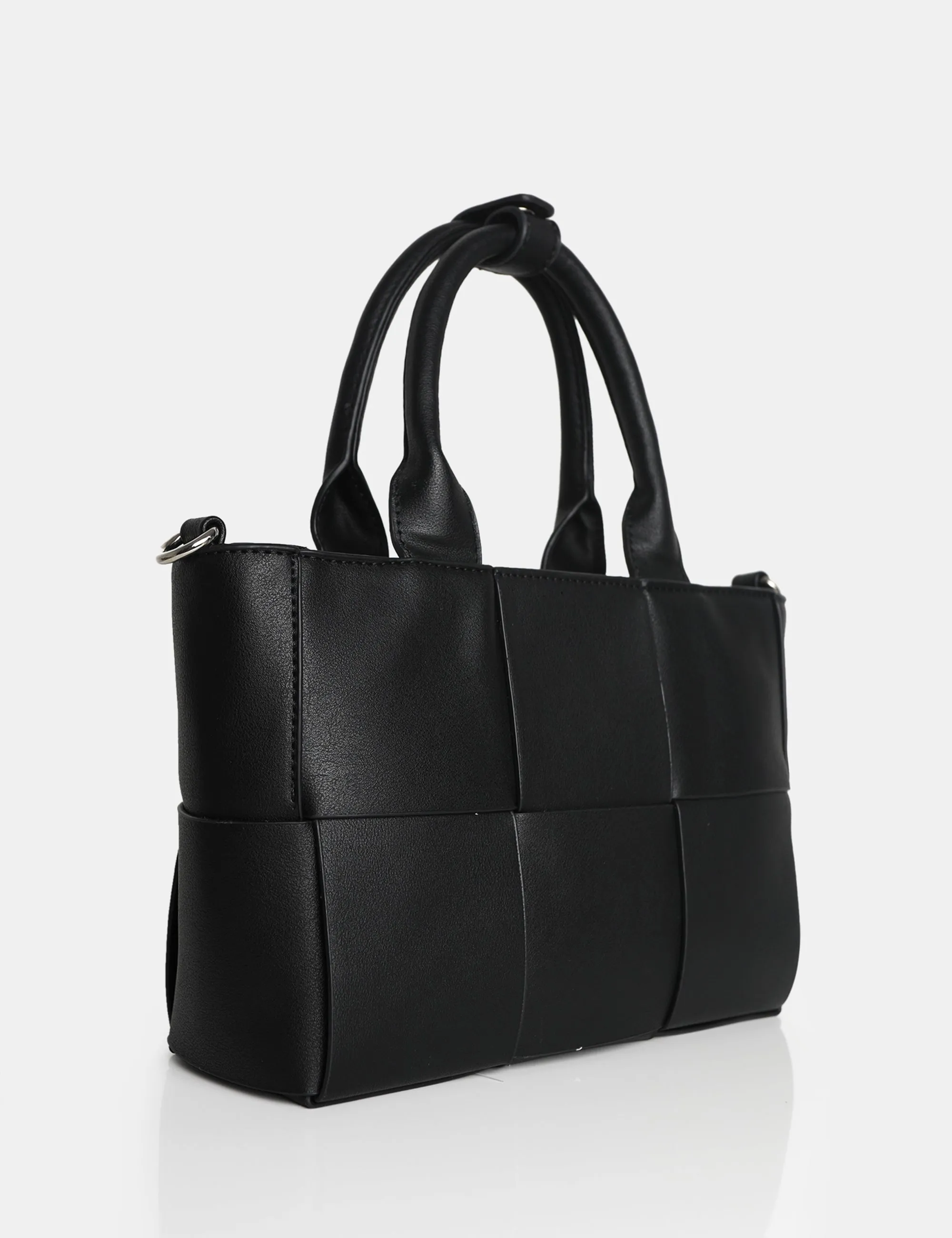 The Rumi Black Small Tote Handbag