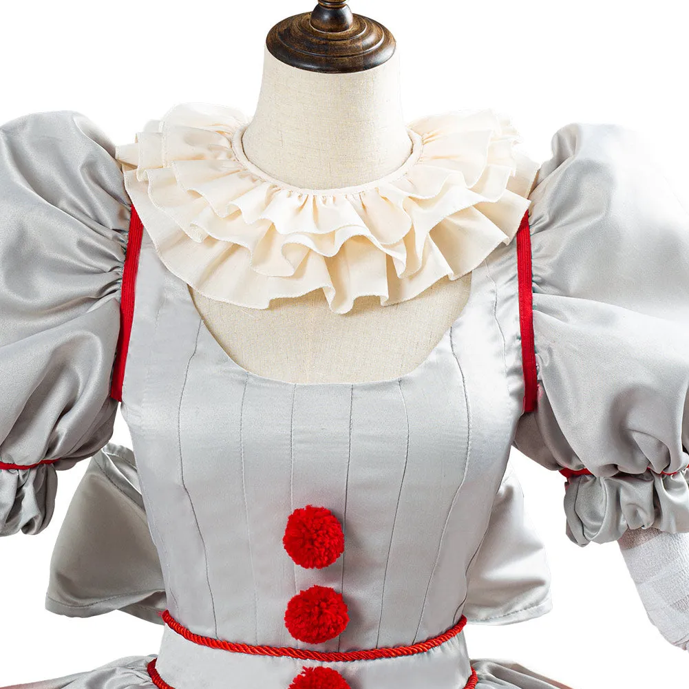 Women It Pennywise Horror Pennywise The Clown Costume Bishoujo Ver. Cosplay Costume