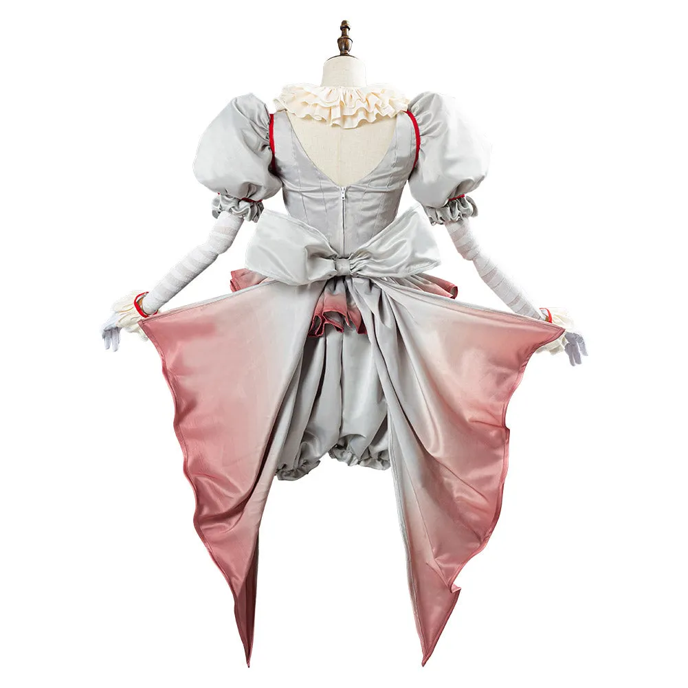 Women It Pennywise Horror Pennywise The Clown Costume Bishoujo Ver. Cosplay Costume